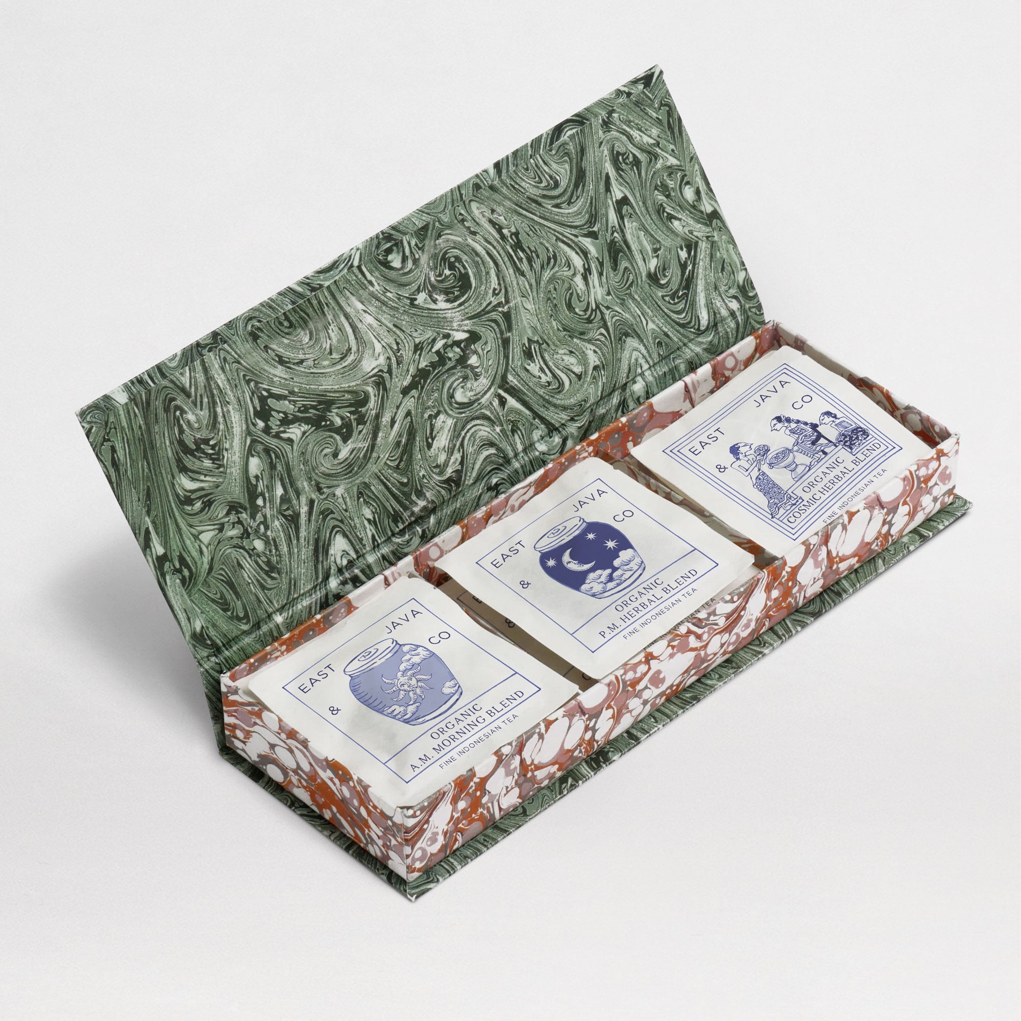 Fine Blend Trio Chest – East Java & Co - Tea